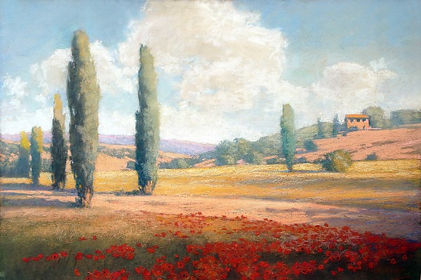 Tuscan Meadow by Allan Stephenson (Giclee Print) | Artful Home Tuscan Meadow by Allan Stephenson (Giclee Print) | Artful Home