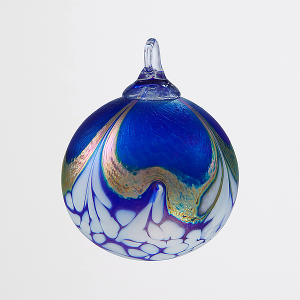 Stormy Northern Lights by Corey Silverman (Art Glass Ornament) | Artful Home Stormy Northern Lights by Corey Silverman (Art Glass Ornament) | Artful Home