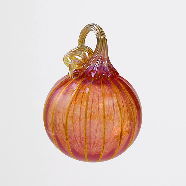 Gourdament in Red by Corey Silverman (Art Glass Ornament) | Artful Home Gourdament in Red by Corey Silverman (Art Glass Ornament) | Artful Home