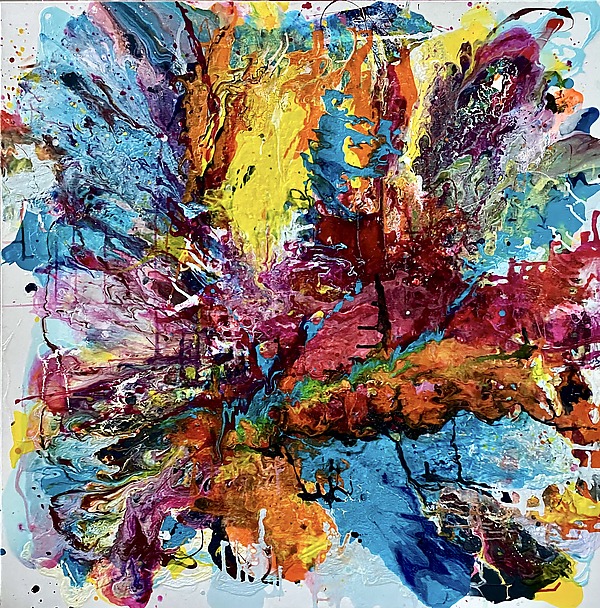 What a Blast by Amy Longcope (Acrylic Painting) | Artful Home What a Blast by Amy Longcope (Acrylic Painting) | Artful Home