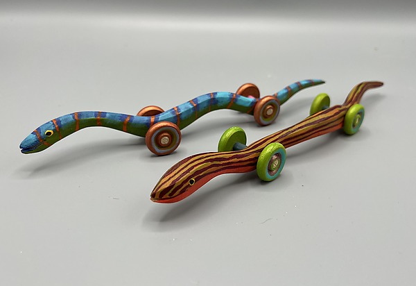 Snakelettes by Dona Dalton (Wood Sculpture) | Artful Home Snakelettes by Dona Dalton (Wood Sculpture) | Artful Home