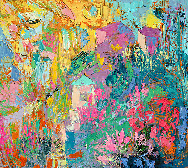 Butterfly Garden IX by Dorothy Fagan (Oil Painting) | Artful Home Butterfly Garden IX by Dorothy Fagan (Oil Painting) | Artful Home