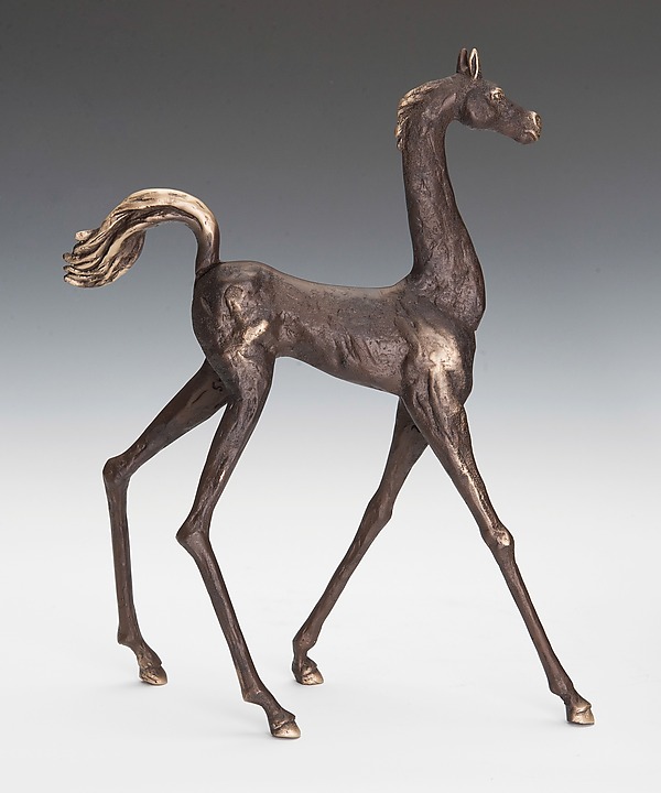Stylized Mare & Stallion by Scott Nelles (Bronze Sculpture) | Artful Home Stylized Mare & Stallion by Scott Nelles (Bronze Sculpture) | Artful Home