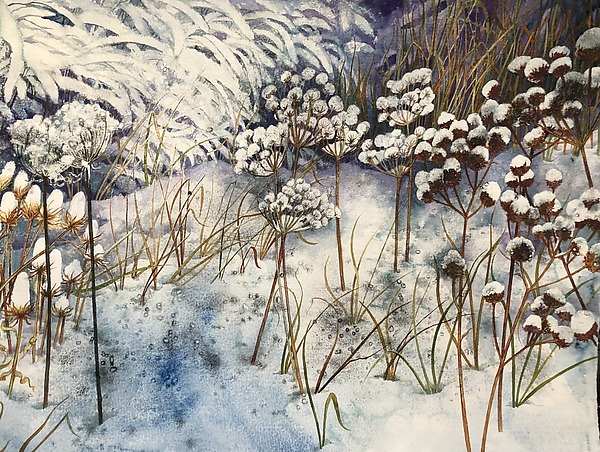 Winter Prairie I by Helen Klebesadel (Giclee Print & Watercolor Painting) | Artful Home Winter Prairie I by Helen Klebesadel (Giclee Print & Watercolor Painting) | Artful Home