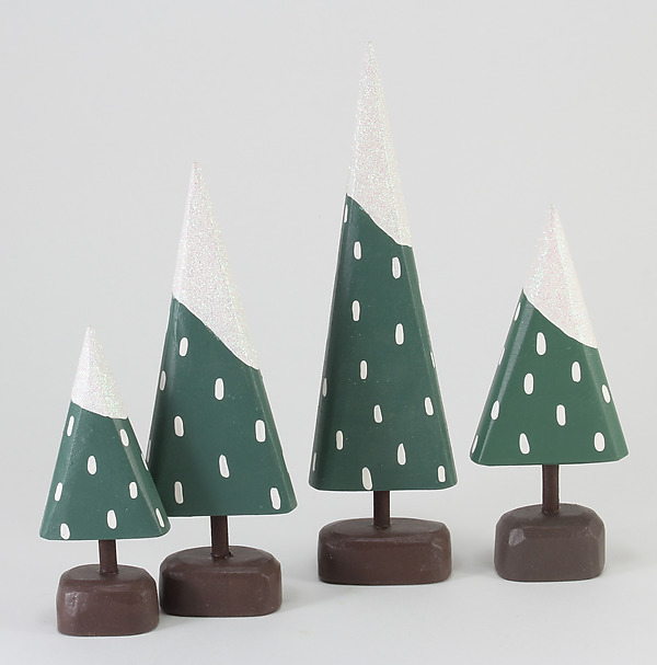 Winter Forest Scene Trees by Bunny With A Toolbelt (Wood Sculpture) | Artful Home Winter Forest Scene Trees by Bunny With A Toolbelt (Wood Sculpture) | Artful Home