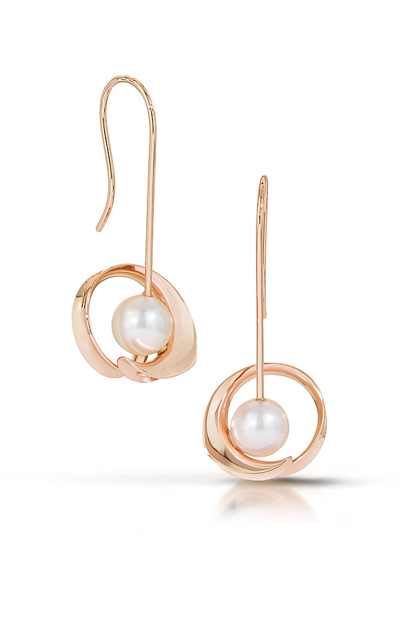 Solstice Earrings by Britt Anderson (Gold & Stone Earrings) | Artful Home Solstice Earrings by Britt Anderson (Gold & Stone Earrings) | Artful Home