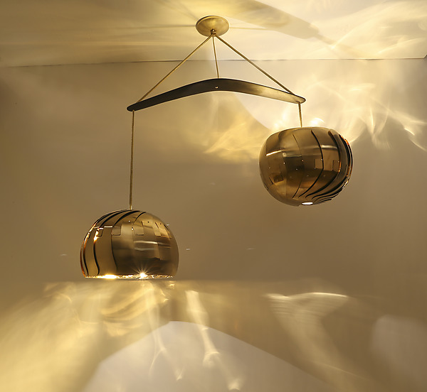 Iris Balance Chandelier Light by Yael Erel and Avner Ben Natan (Metal Chandelier) | Artful Home Iris Balance Chandelier Light by Yael Erel and Avner Ben Natan (Metal Chandelier) | Artful Home