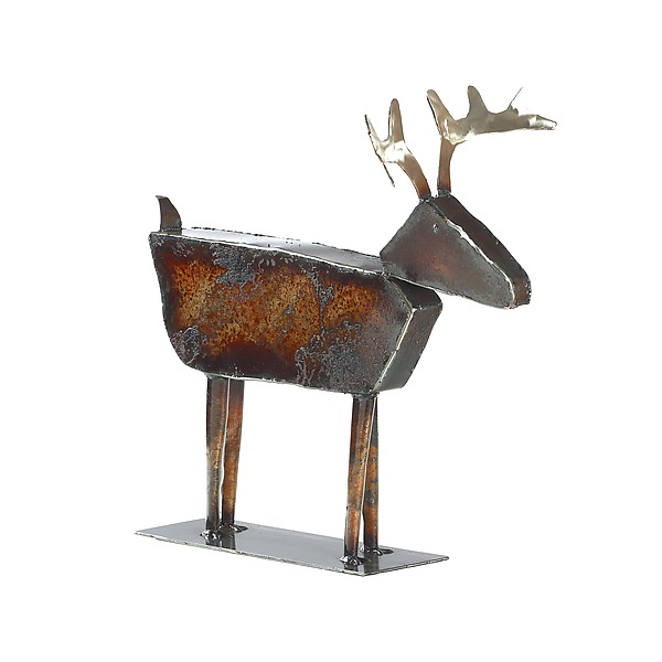 Davis the Deer by Ben Gatski and Kate Gatski (Metal Sculpture) | Artful Home Davis the Deer by Ben Gatski and Kate Gatski (Metal Sculpture) | Artful Home