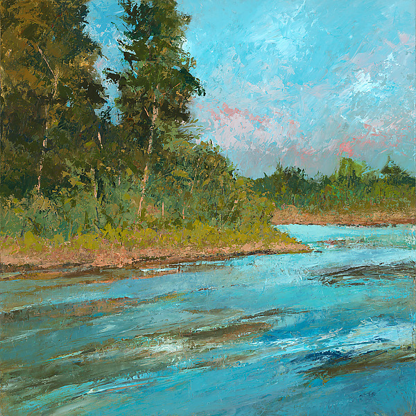 Morning Calm by Filomena Booth (Acrylic Painting) | Artful Home Morning Calm by Filomena Booth (Acrylic Painting) | Artful Home