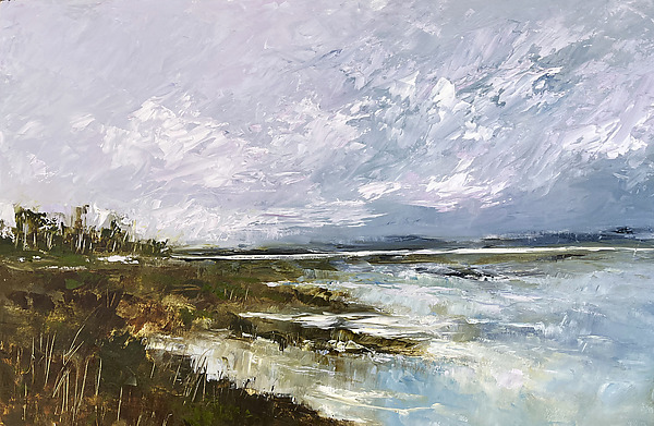 The Land Between by Filomena Booth (Acrylic Painting) | Artful Home The Land Between by Filomena Booth (Acrylic Painting) | Artful Home