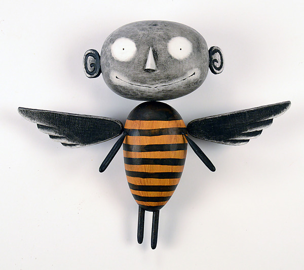 Angel MoonBee by Bruce Chapin (Wood Wall Art) | Artful Home Angel MoonBee by Bruce Chapin (Wood Wall Art) | Artful Home