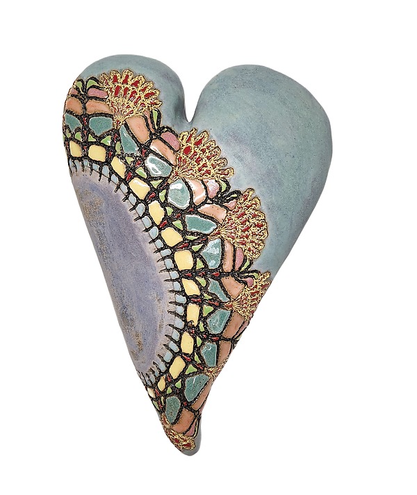 Luna by Laurie Pollpeter Eskenazi (Ceramic Wall Sculpture) | Artful Home Luna by Laurie Pollpeter Eskenazi (Ceramic Wall Sculpture) | Artful Home