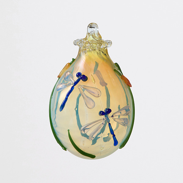 Summertime Garden by Lucky Ducks Glass (Art Glass Ornament) | Artful Home Summertime Garden by Lucky Ducks Glass (Art Glass Ornament) | Artful Home