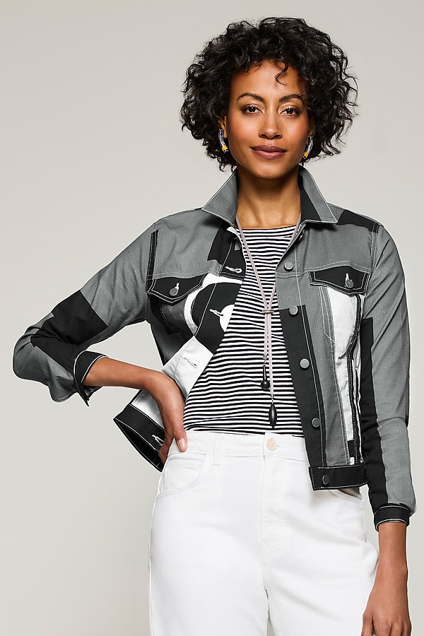 Andrea Jacket by Andrea Geer (Woven Jacket) | Artful Home Andrea Jacket by Andrea Geer (Woven Jacket) | Artful Home