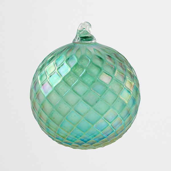Evergreen Diamonds by Art of Fire (Art Glass Ornament) | Artful Home Evergreen Diamonds by Art of Fire (Art Glass Ornament) | Artful Home