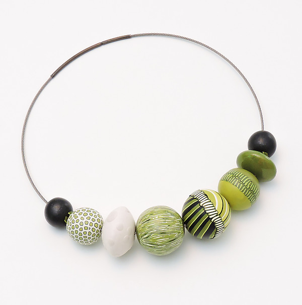 Berry Necklace by Loretta Lam (Polymer Clay Necklace) | Artful Home Berry Necklace by Loretta Lam (Polymer Clay Necklace) | Artful Home