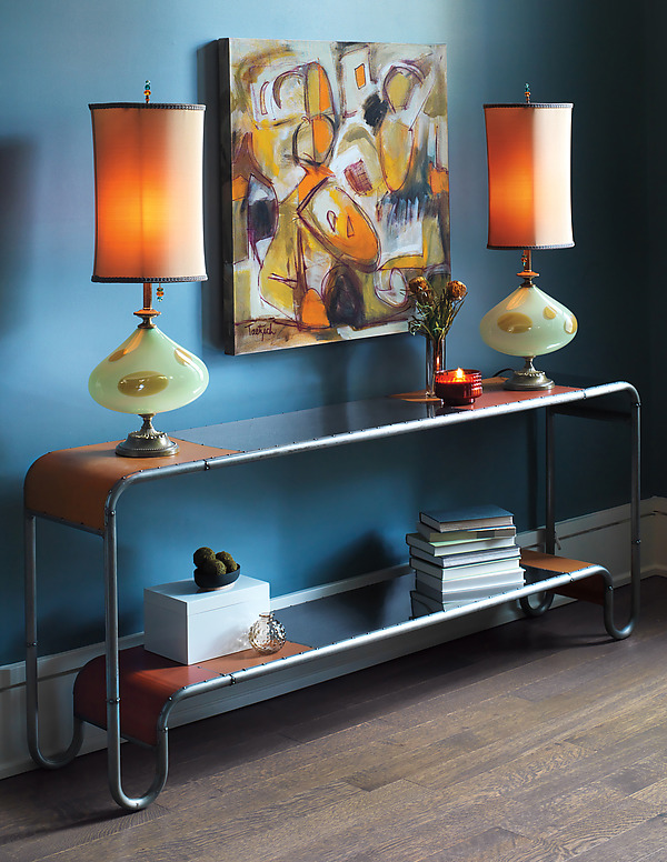 Channel Table by Doug Meyer (Metal Console Table) | Artful Home Channel Table by Doug Meyer (Metal Console Table) | Artful Home