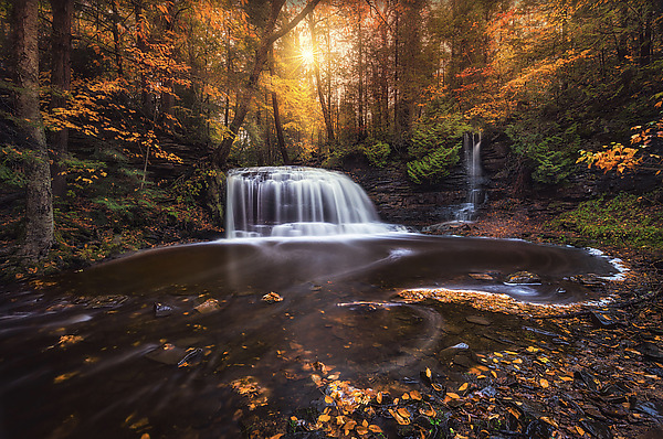 Secret Falls II by Matt Anderson (Color Photograph) | Artful Home Secret Falls II by Matt Anderson (Color Photograph) | Artful Home