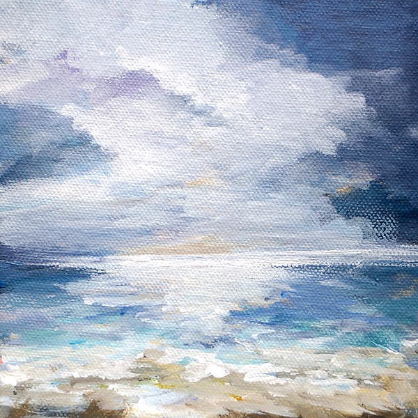 Quiet Current by Karen Hale (Acrylic Painting) | Artful Home Quiet Current by Karen Hale (Acrylic Painting) | Artful Home