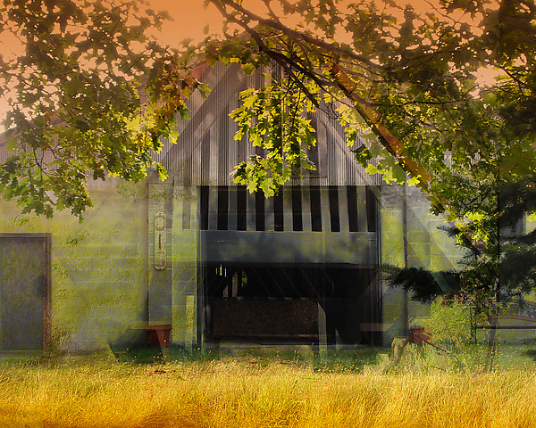 Shadow Barn by Eugenie Torgerson (Color Photograph) | Artful Home Shadow Barn by Eugenie Torgerson (Color Photograph) | Artful Home