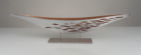 Glowing Reflections Boat by Ken Girardini and Julie Girardini (Metal Sculpture) | Artful Home Glowing Reflections Boat by Ken Girardini and Julie Girardini (Metal Sculpture) | Artful Home