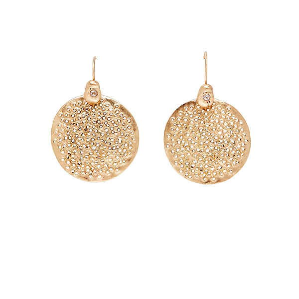 Pollen Bronze Earrings by Julie Cohn (Bronze Earrings) | Artful Home Pollen Bronze Earrings by Julie Cohn (Bronze Earrings) | Artful Home