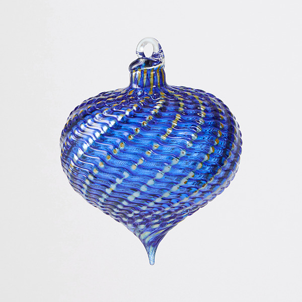 Cobalt Spectacular by Treg Silkwood (Art Glass Ornament) | Artful Home Cobalt Spectacular by Treg Silkwood (Art Glass Ornament) | Artful Home