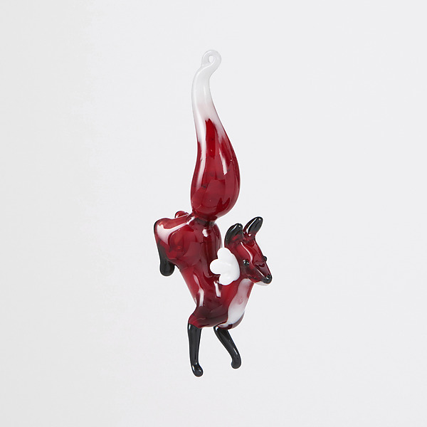 Frisky Little Fox by Robin Hoerth (Art Glass Ornament) | Artful Home Frisky Little Fox by Robin Hoerth (Art Glass Ornament) | Artful Home