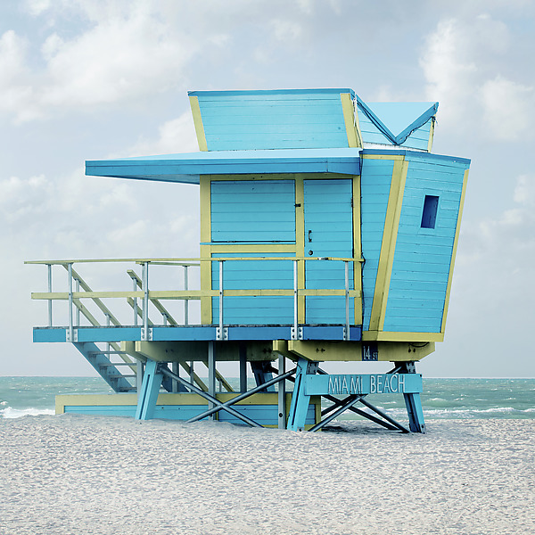 14th Street, South Beach by Richard Speedy (Color Photograph) | Artful Home 14th Street, South Beach by Richard Speedy (Color Photograph) | Artful Home