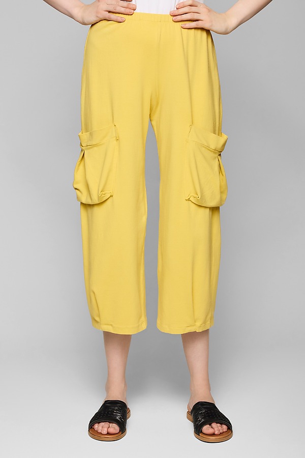 Cropped Cargo Pants by Fenini (Knit Pant) | Artful Home Cropped Cargo Pants by Fenini (Knit Pant) | Artful Home