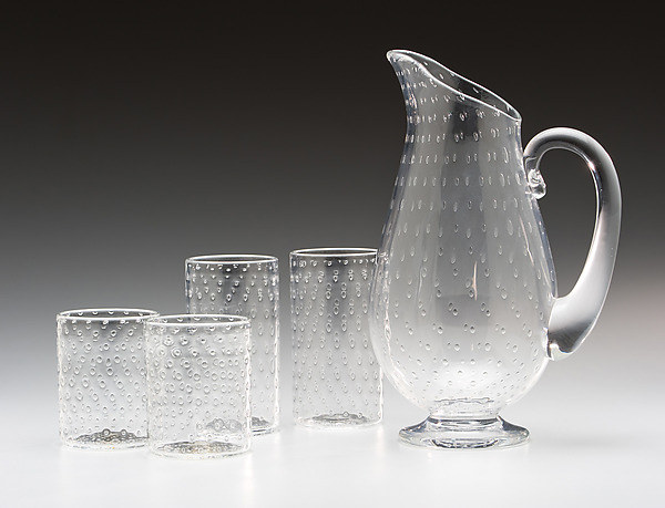 Bubble Pitcher and Glasses by Kenny Pieper (Art Pitcher & Drinkware) | Artful Home Bubble Pitcher and Glasses by Kenny Pieper (Art Pitcher & Drinkware) | Artful Home
