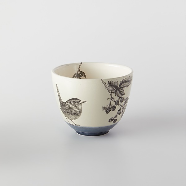 Medium Carolina Wren Bowl by Laura Zindel (Ceramic Bowl) | Artful Home Medium Carolina Wren Bowl by Laura Zindel (Ceramic Bowl) | Artful Home