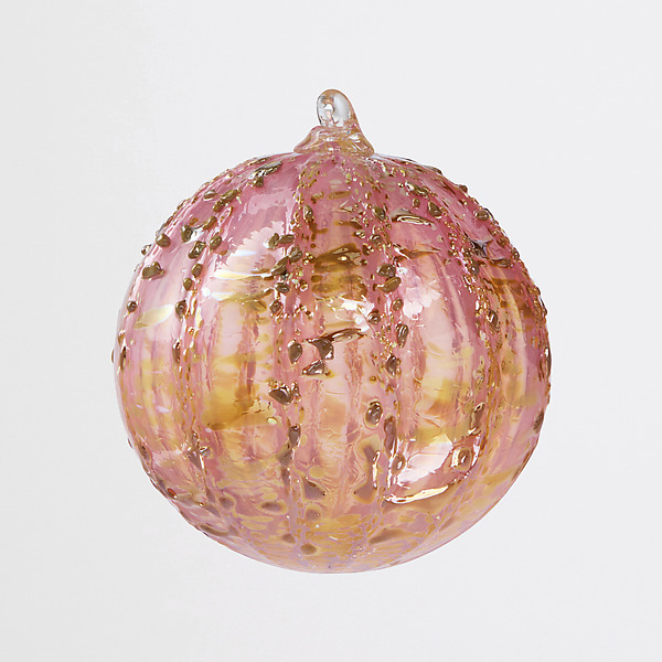 Bubble Gum Gold Rush by Keith Cerone (Art Glass Ornament) | Artful Home Bubble Gum Gold Rush by Keith Cerone (Art Glass Ornament) | Artful Home