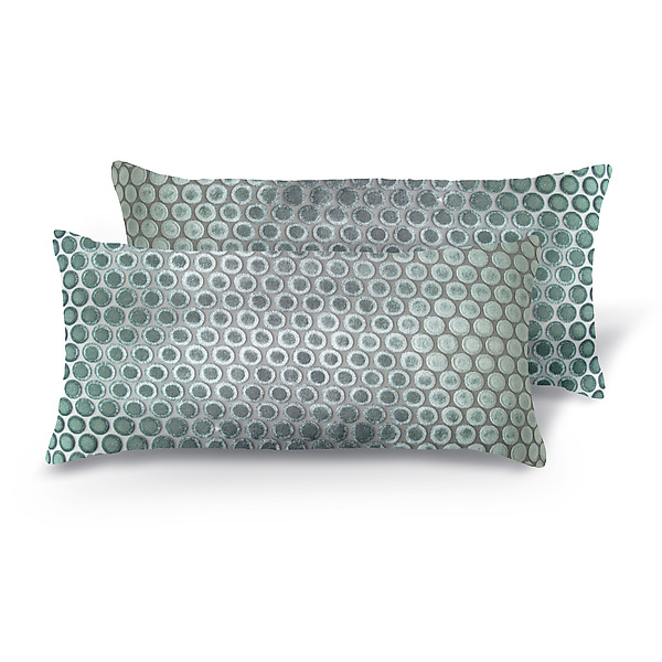 Set of Two Dots Mini Velvet Pillows by Kevin O Set of Two Dots Mini Velvet Pillows by Kevin O