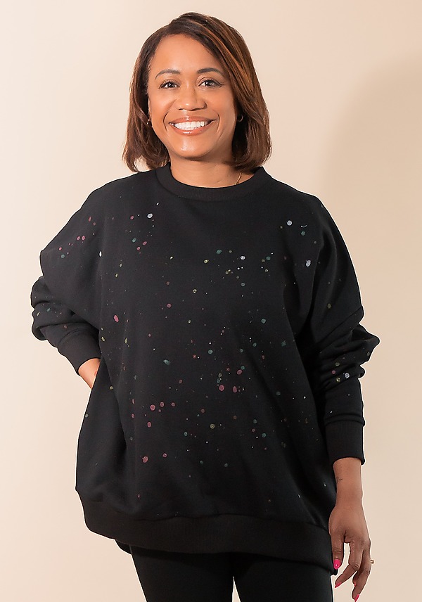 Sunday Sweatshirt by Megan Ilene (Knit Sweater) | Artful Home Sunday Sweatshirt by Megan Ilene (Knit Sweater) | Artful Home
