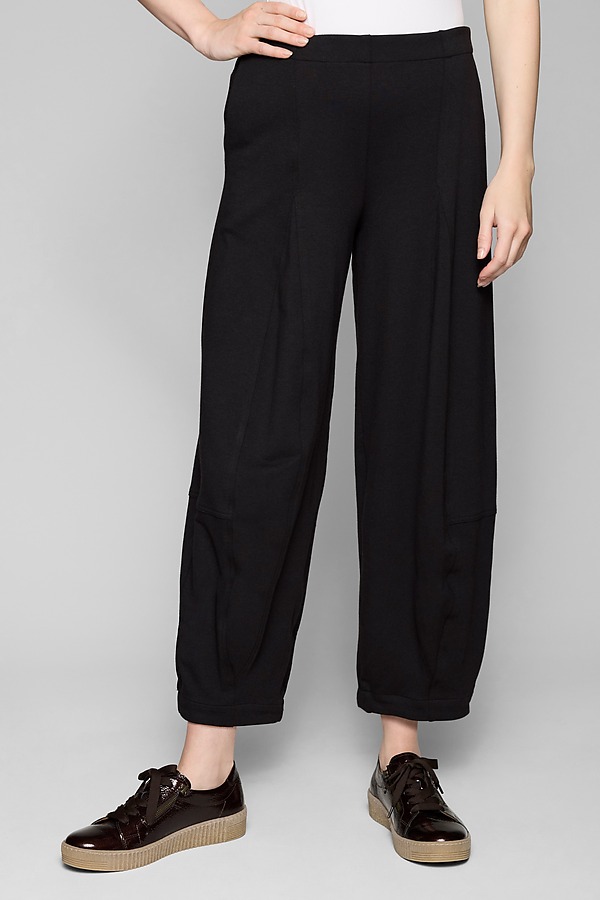 French Terry Barrel Leg Pant by Lisa Bayne (Knit Pant) | Artful Home French Terry Barrel Leg Pant by Lisa Bayne (Knit Pant) | Artful Home