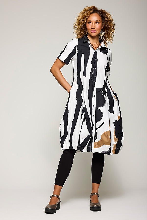 Poplin Cocoon Dress by Alembika (Woven Dress) | Artful Home Poplin Cocoon Dress by Alembika (Woven Dress) | Artful Home
