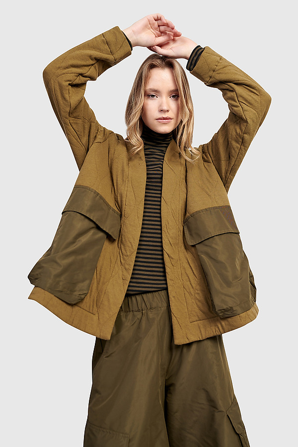 Parcel Quilted Jacket by Alembika (Knit Jacket) | Artful Home Parcel Quilted Jacket by Alembika (Knit Jacket) | Artful Home