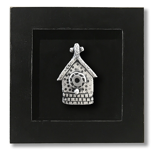 Connections Series: Birdhouse by Jenifer Thoem (Ceramic Wall Sculpture) | Artful Home Connections Series: Birdhouse by Jenifer Thoem (Ceramic Wall Sculpture) | Artful Home