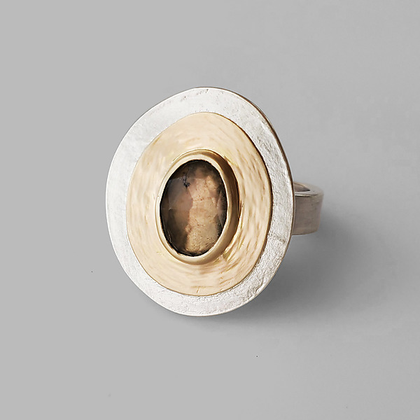 Lila Ring by McKenzie Mendel (Gold, Silver & Stone Ring) | Artful Home Lila Ring by McKenzie Mendel (Gold, Silver & Stone Ring) | Artful Home