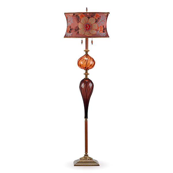 Kevin by Susan Kinzig and Caryn Kinzig (Mixed-Media Floor Lamp) | Artful Home Kevin by Susan Kinzig and Caryn Kinzig (Mixed-Media Floor Lamp) | Artful Home