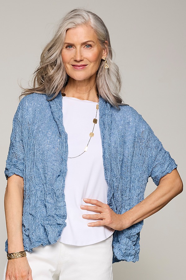 Vinetta Crochet Cardi by Chalet et Ceci (Knit Sweater) | Artful Home Vinetta Crochet Cardi by Chalet et Ceci (Knit Sweater) | Artful Home