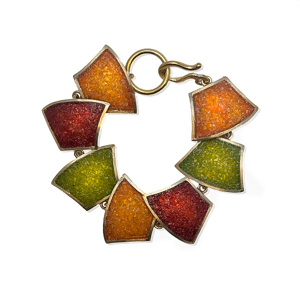 Fan Bracelet by David Urso (Stone Bracelet) | Artful Home Fan Bracelet by David Urso (Stone Bracelet) | Artful Home