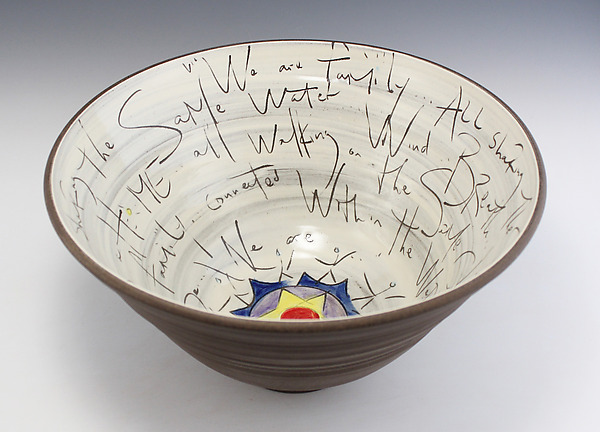Family Bowl by Noelle VanHendrick and Eric Hendrick (Ceramic Bowl) | Artful Home Family Bowl by Noelle VanHendrick and Eric Hendrick (Ceramic Bowl) | Artful Home