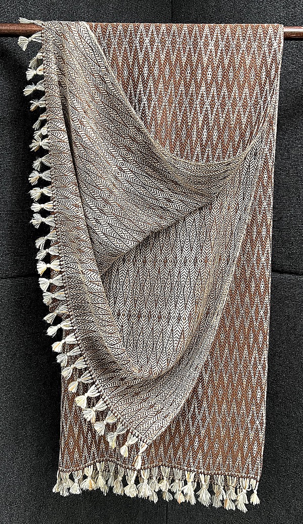 Handwoven Throw Bombay by Constance Collins (Baby Alpaca, Bamboo, and Silk Throw) | Artful Home Handwoven Throw Bombay by Constance Collins (Baby Alpaca, Bamboo, and Silk Throw) | Artful Home