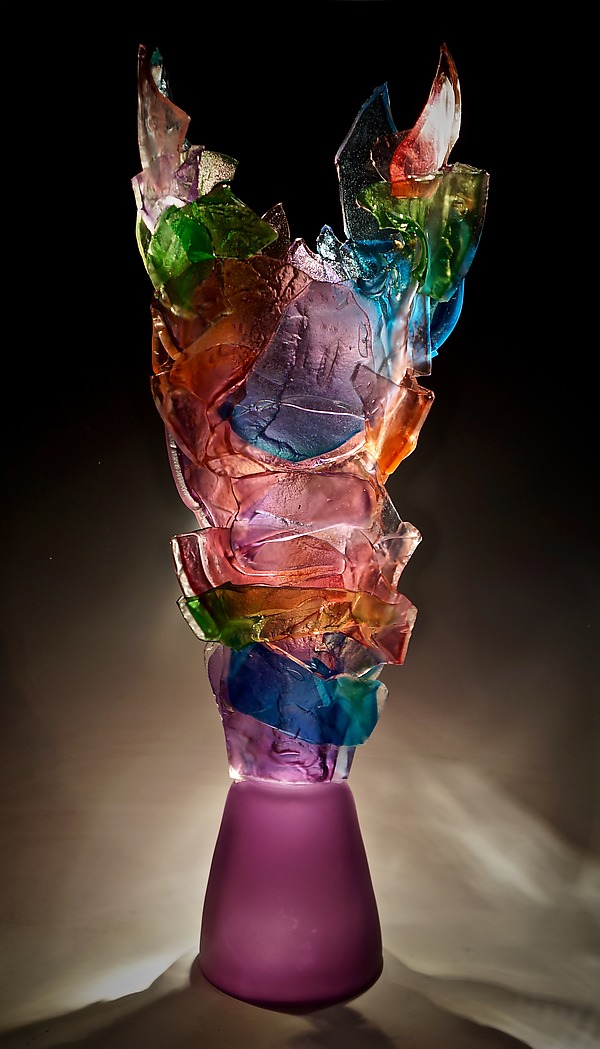 Harlequin by Caleb Nichols (Art Glass Sculpture) | Artful Home Harlequin by Caleb Nichols (Art Glass Sculpture) | Artful Home