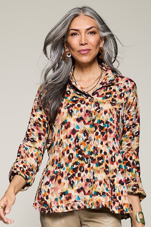 Palette Shirt by mSquare (Woven Top) | Artful Home Palette Shirt by mSquare (Woven Top) | Artful Home