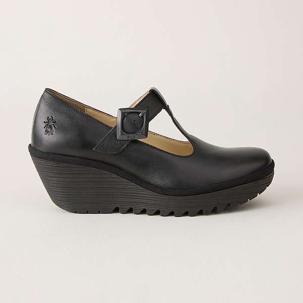 Bardot Wedge by Fly London (Leather Shoe) | Artful Home Bardot Wedge by Fly London (Leather Shoe) | Artful Home