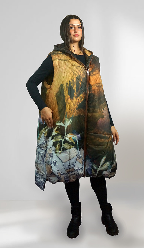 Old Town Memories by Kaziuki (Woven Vest) | Artful Home Old Town Memories by Kaziuki (Woven Vest) | Artful Home
