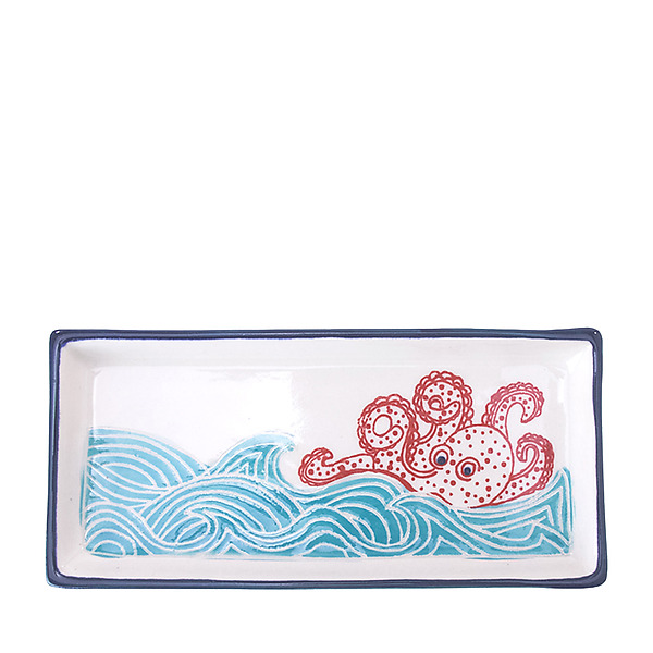 Octopus Tapas Tray by Meg Walsh (Ceramic Platter) | Artful Home Octopus Tapas Tray by Meg Walsh (Ceramic Platter) | Artful Home